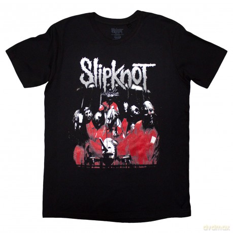 Slipknot: Unisex T-Shirt: Stretched Barcode (Black) (Back Print) (XX-Large)