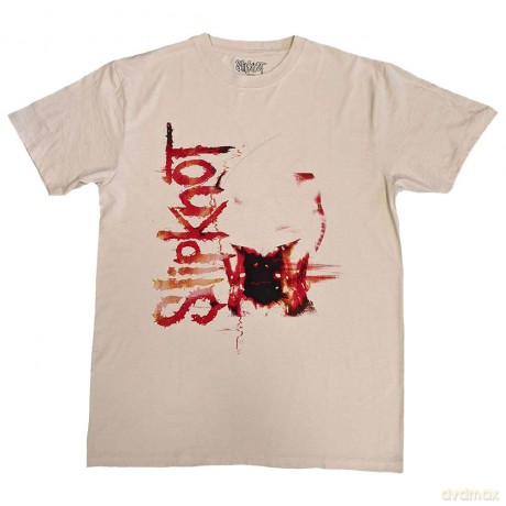 Slipknot: Unisex T-Shirt: The End, So Far (Natural) (Back Print) (Large)