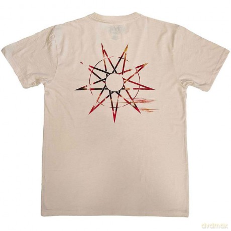 Slipknot: Unisex T-Shirt: The End, So Far (Natural) (Back Print) (Medium)