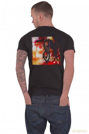 Slipknot: Unisex T-Shirt: The End, So Far Album Cover (Black) (Back Print) (Small)
