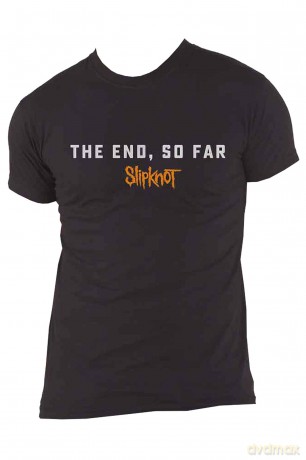 Slipknot: Unisex T-Shirt: The End, So Far Album Cover (Black) (Back Print) (XX-Large)