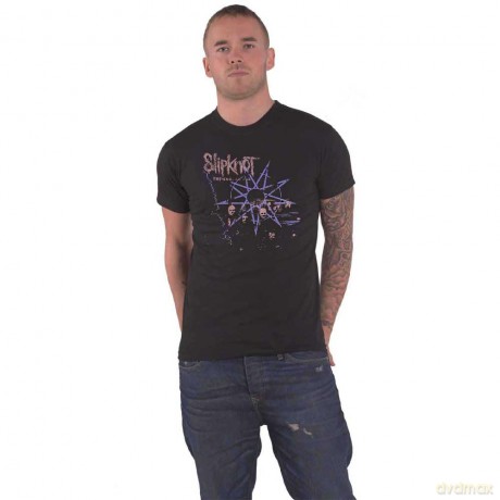 Slipknot: Unisex T-Shirt: The End, So Far Band Photo (Black) (Back Print) (Medium)