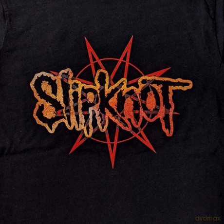 Slipknot: Unisex T-Shirt: The End, So Far Pentagram Heads (Black) (Back Print) (Large)