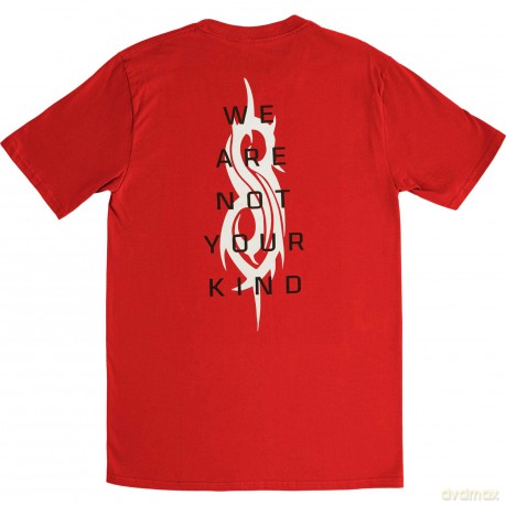 Slipknot: Unisex T-Shirt: WANYK (Red) (Back Print) (Large)