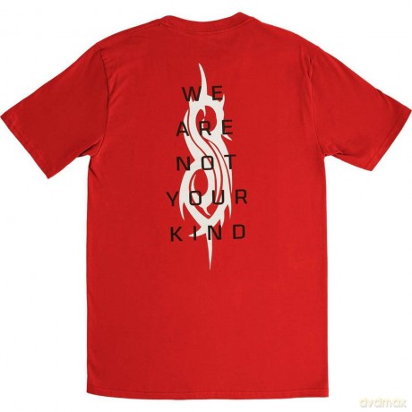 Slipknot: Unisex T-Shirt: WANYK (Red) (Back Print) (XXX-Large)