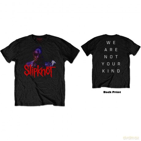 Slipknot: Unisex T-Shirt: WANYK Back Hit (Black) (Back Print) (Large)