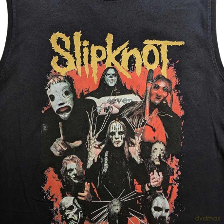 Slipknot: Unisex Tank T-Shirt: Come Play Dying (Black) (Back Print) (XX-Large)