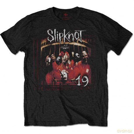 Slipknot: Unisex Tee: Debut Album 19 Years (Back Print) (Large)