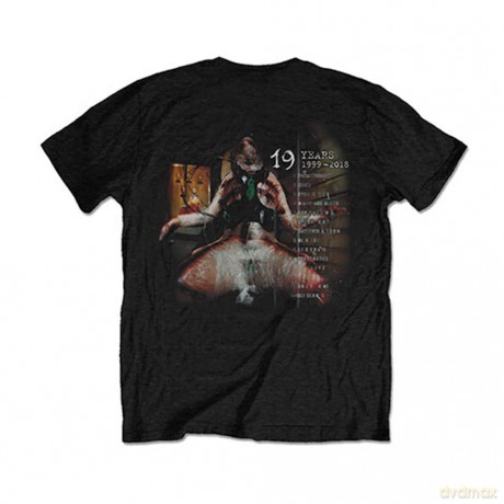 Slipknot: Unisex Tee: Debut Album 19 Years (Back Print) (Large)