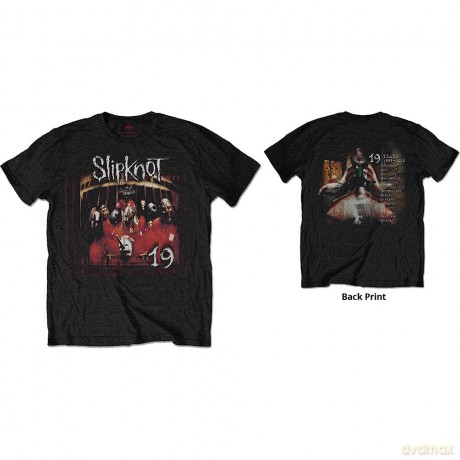 Slipknot: Unisex Tee: Debut Album 19 Years (Back Print) (Medium)