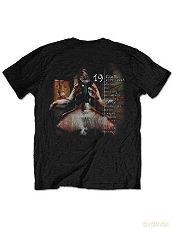 Slipknot: Unisex Tee: Debut Album 19 Years (Back Print) (X-Large)