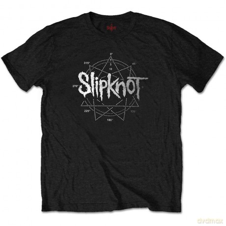Slipknot: Unisex Tee: Logo Star (Diamante) (Small)