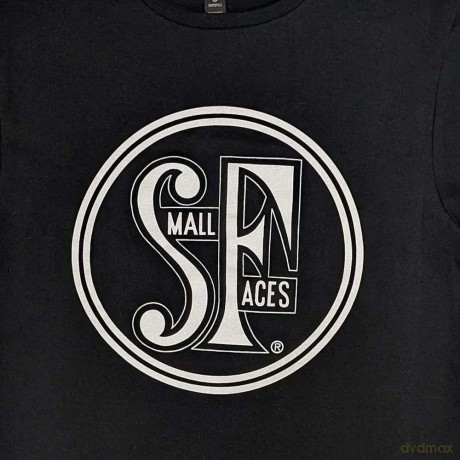 Small Faces: Unisex T-Shirt: Logo (Black) (Medium)