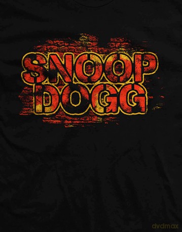 Snoop Dogg: Unisex T-Shirt: Red Logo (Black) (X-Large)