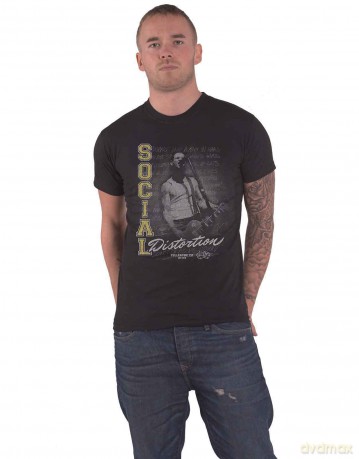 Social Distortion: Unisex T-Shirt: Athletics (Black) (XX-Large)