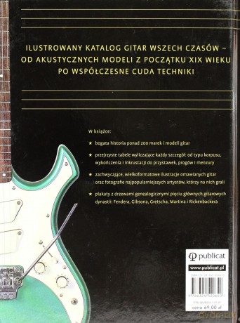 Gitary. Ilustrowany katalog - Burrows Terry [KSIĄŻKA]