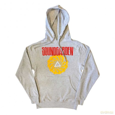 Soundgarden: Unisex Pullover Hoodie: Badmotorfinger Version 1. (Grey) (XX-Large)