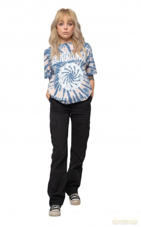 Soundgarden: Unisex T-Shirt: Logo Swirl (Blue) (Wash Collection) (XX-Large)