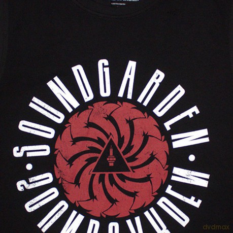 Soundgarden: Unisex Tank T-Shirt: Circle Logo (Black) (Medium)