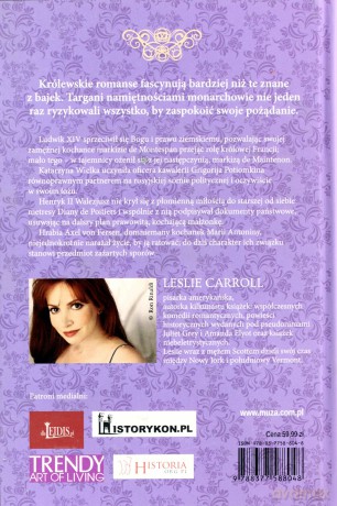 Królewskie romanse - Carroll Leslie [KSIĄŻKA]