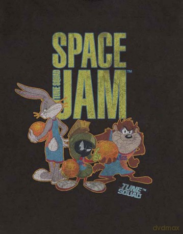 Space Jam: Unisex T-Shirt: SJ2: Tune Squad (Black) (Large)