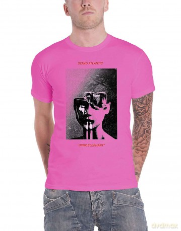 Stand Atlantic: Unisex T-Shirt: Pink Elephant (Pink) (Medium)