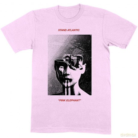 Stand Atlantic: Unisex T-Shirt: Pink Elephant (Pink) (X-Large)