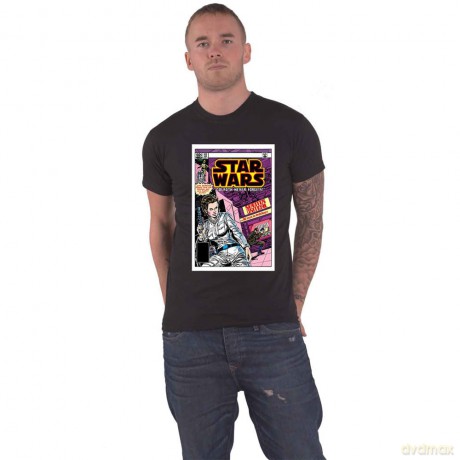 Star Wars: Unisex T-Shirt: Golrath Never Forgets Comic Cover (Black) (Small)
