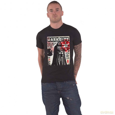 Star Wars: Unisex T-Shirt: Learn The Darkside (Black) (Small)