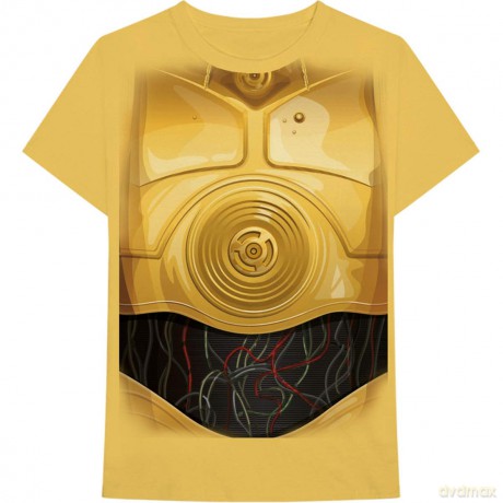 Star Wars: Unisex Tee: C-3PO Chest (XX-Large)