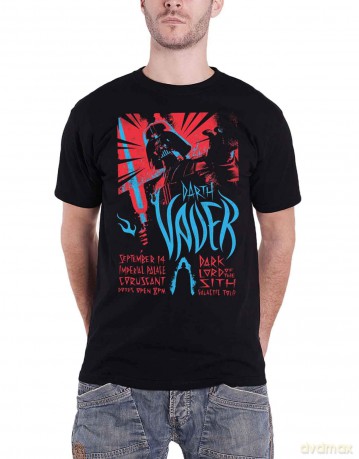 Star Wars: Unisex Tee: Darth Rock One (Small)