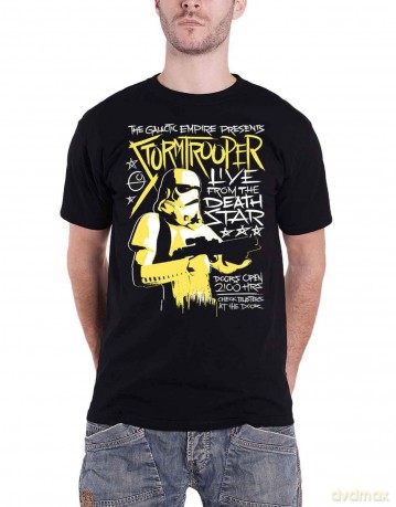 Star Wars: Unisex Tee: Stormtrooper Rock (Medium)