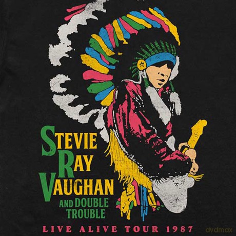 Stevie Ray Vaughan: Unisex T-Shirt: Double Trouble (Black) (XX-Large)
