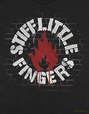 Stiff Little Fingers: Unisex T-Shirt: Wall (Black) (Large)