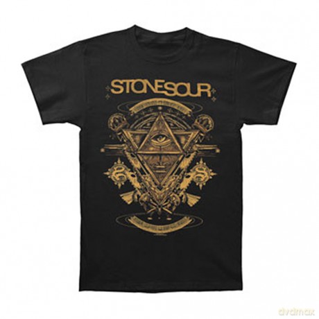 Stone Sour: Unisex T-Shirt: Pyramid (Black) (Small)