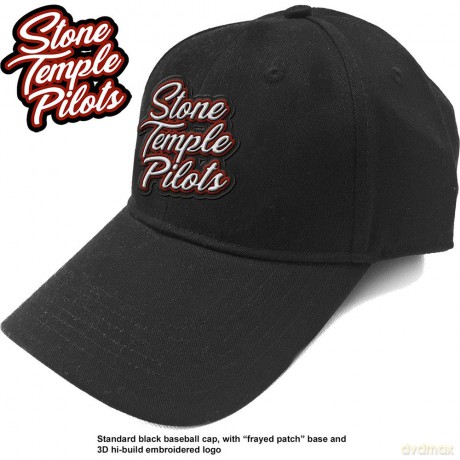 Stone Temple Pilots: Unisex Baseball Cap: Scroll Logo (Black)