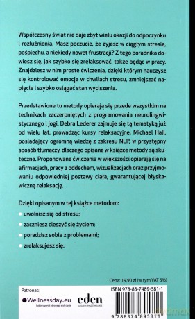 Wrzuć na luz. Relaksacja w siedmiu krokach - Hall Michael, Lederer Debra [KSIĄŻKA]