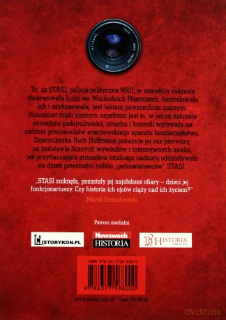 Dzieci Stasi - Hoffmann Ruth [KSIĄŻKA]