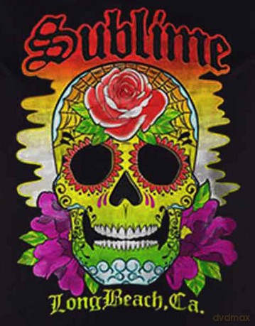 Sublime: Ladies T-Shirt: Colour Skull (Black) (Small)