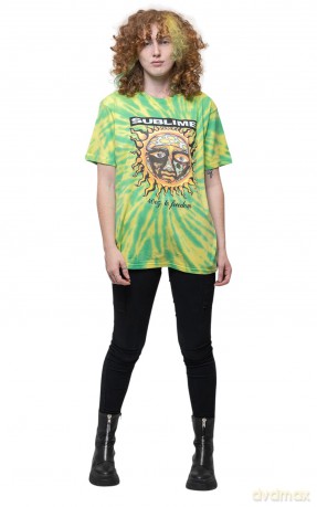 Sublime: Unisex T-Shirt: 40oz To Freedom (Green) (Wash Collection) (X-Large)