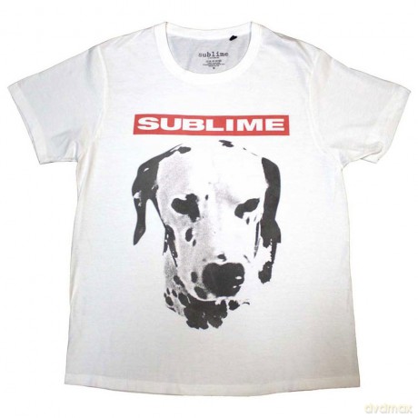 Sublime: Unisex T-Shirt: Dog (White) (Large)
