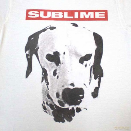 Sublime: Unisex T-Shirt: Dog (White) (Large)