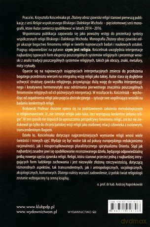 Religie współczesnego Bliskiego i Dalekiego Wschodu cz.1 Złożony obraz zjawiska religii - Kościelniak Krzysztof ks [KSIĄŻKA]