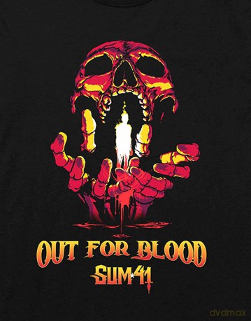 Sum 41: Unisex T-Shirt: Out For Blood (Black) (Back Print) (X-Large)