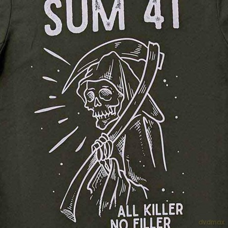 Sum 41: Unisex T-Shirt: Reaper (Green) (Large)