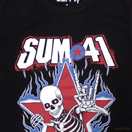 Sum 41: Unisex Tank T-Shirt: All Killer No Filler Skeleton (Black) (Medium)