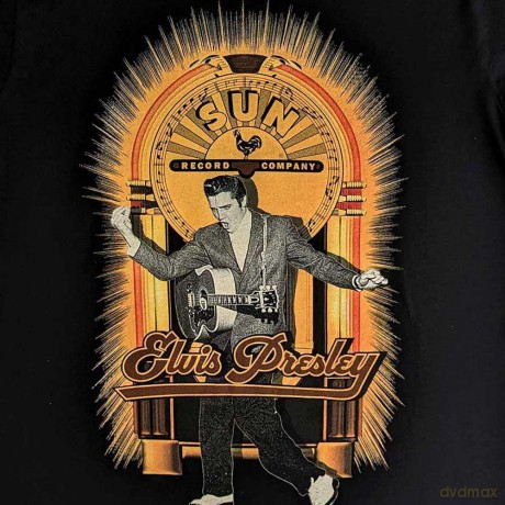 Sun Records: Unisex T-Shirt: Elvis Dancing (Black) (Large)