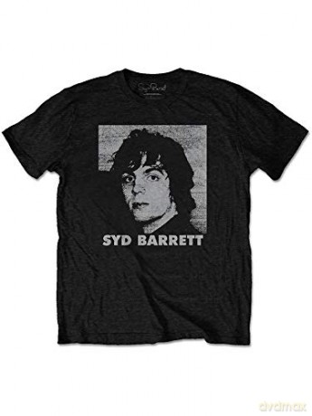 Syd Barrett: Men's Tee: Headshot (Large)