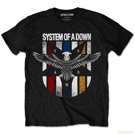 System Of A Down: Men's Tee: Eagle Colours (Large)
