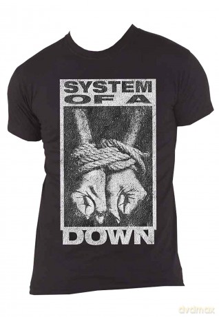 System Of A Down: Unisex T-Shirt: Ensnared (Black) (Medium)